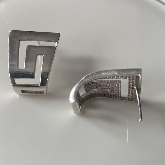 Sterling silver earrings - Picture 2 of 5